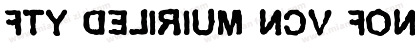 fty delirium ncv font字体转换